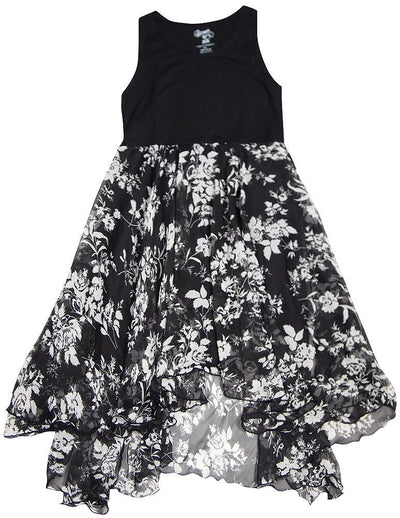 Flowers by Zoe - Big Girls' Sleeveless Floral Dress - 4 Colors - 30 Day Guarantee