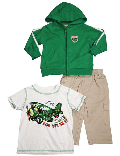 Kids Headquarters - Baby Boys 3 Pc Pant Set