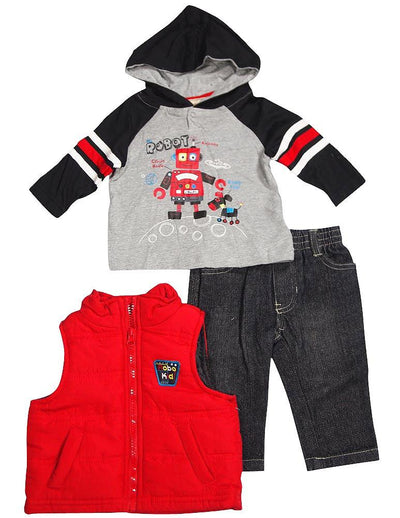 Kids Headquarters - Baby Boys 3 Pc Pant Set