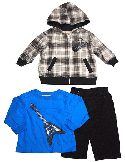 Kids Headquarters - Baby Boys 3 Pc Pant Set