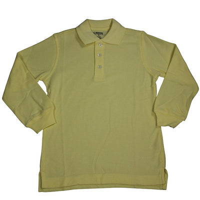 French Toast Boys' Long-Sleeve Pique Polo Shirt