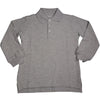 French Toast School Uniform Unisex Long Sleeve Pique Polo Shirt (Sizes 4-20), 33350