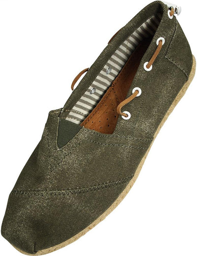 Farasion - Ladies Canvas Slip-On Loafer