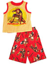 Lion King - Little Boys Short Sleeve Shorty Lion King Pajamas