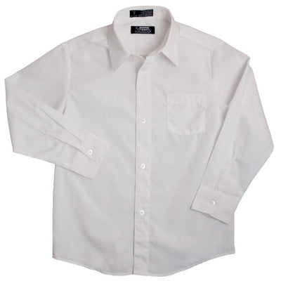 French Toast School Uniform Toddler Boys 2T-4T Long Sleeve Poplin Dress Shirt, 34135