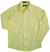 French Toast School Uniform Boys Button Down Long Sleeve Poplin Dress Shirt, 34138