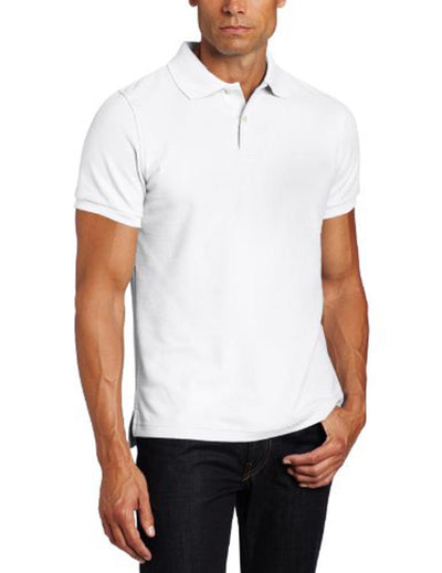 Lee Uniforms Men's Modern Fit Short Sleeve Polo Shirt