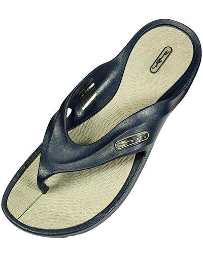 Panama Jack Mens Flip Flop 2 Tone Thong Slide Sandal Shoe, 34386