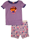 Dora the Explorer - Baby Girls Short Sleeve Dora Shorty Pajamas