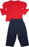 Mish Mish Baby Boys Infant Toddler Long Sleeve Cotton 2 Piece Pant Sets