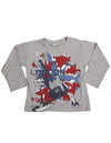 Mish Mish Baby Infant Boys Long Sleeve Graphic Tee Shirt Top Many Colors