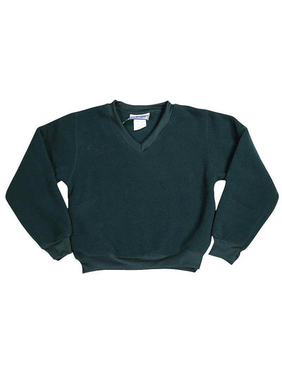 Kaynee - Little Boys Long Sleeve V-Neck Fleece Top