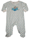 Happi by Dena - Baby Boys Long Sleeve Footed Coverall