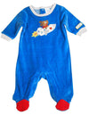 Happi by Dena - Baby Boys Long Sleeve Footed Coverall