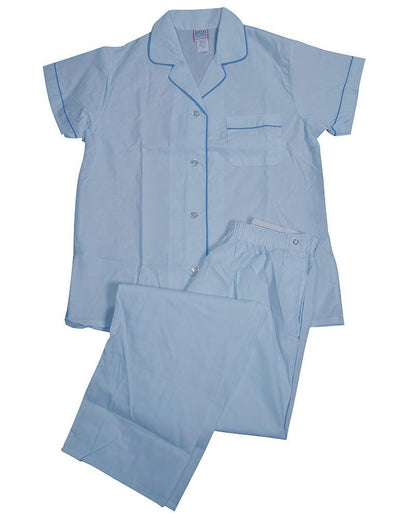 Botony 500 - Ladies Plus Short Sleeve Broadcloth Pajamas