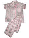 Botony 500 - Ladies Plus Short Sleeve Broadcloth Pajamas