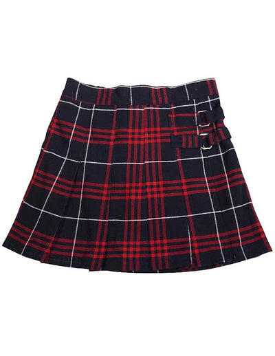 French Toast School Uniform Girls Regular & Plus Sizes Pleat Plaid Scooter Skirt, 35136