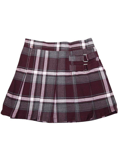 French Toast Girls' Plaid Pleated Scooter