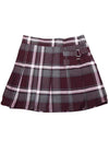 French Toast School Uniform Girls Regular & Plus Sizes Pleat Plaid Scooter Skirt, 35136