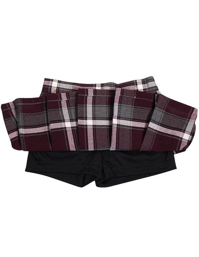 French Toast School Uniform Girls Regular & Plus Sizes Pleat Plaid Scooter Skirt, 35136