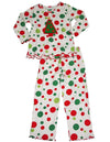 Sara's Prints Girls 2 Piece Long Sleeve Sleepwear Pajama Set - Flame Resistant, 20009