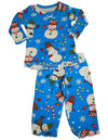 Sara's Prints Baby Infant Girls 2 Piece Long Sleeve Sleepwear Pajama Set, 35220