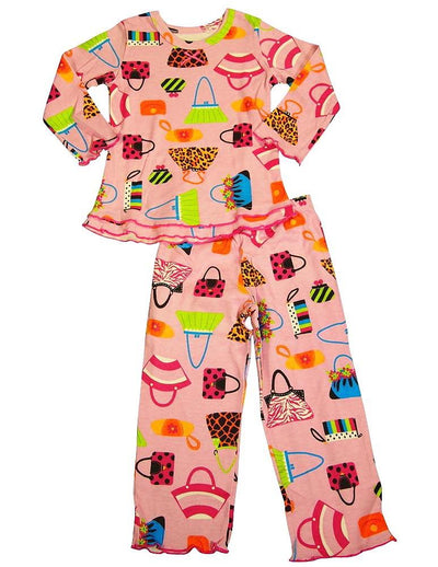 Sara's Prints - Baby Girls Long Sleeve Pajamas