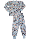 Sara's Prints - Little Boys Long Sleeve Pajamas