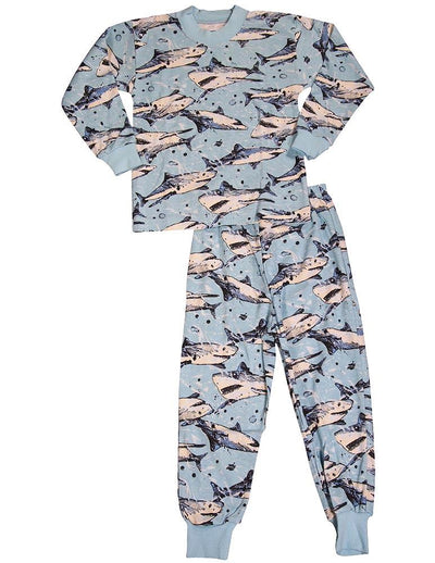 Sara's Prints - Little Boys Long Sleeve Pajamas