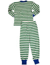 Sara's Prints Boys Girls Unisex Kids Long Sleeve 2 Piece Pajama Set, 32831