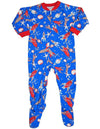 Sara's Prints Baby Infant Toddler Boys One Piece Footed Coverall Sleep Pajama, 29791