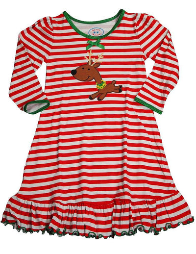 Sara's Prints - Little Girls' Long Sleeve Nightgown