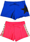 Flowers by Zoe Girls Sizes 7 - 14 French Terry Shorts, 35690