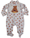 Dr. Denton - Baby Boys Long Sleeve Footed Coverall