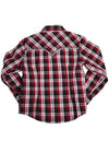 Smash Boys Sizes 4 - 14 Western Style Long Sleeve Button / Snap Down Shirt Top, 35893