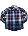 Smash Boys Sizes 4 - 14 Western Style Long Sleeve Button / Snap Down Shirt Top, 35893