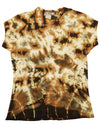 So Nikki - Big Girls Short Sleeve Tie Dye Top