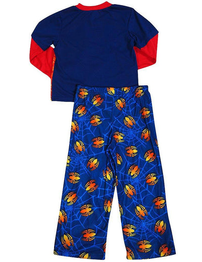 Spiderman Toddler Boys Long Sleeve Flame Resistant Sleep Pajama Set, 38238