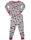 Hello Kitty - Little Girls Long Sleeve Hello Kitty Pajamas