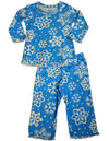 Sara's Prints Girls 2 Piece Long Sleeve Sleepwear Pajama Set - Flame Resistant, 20009