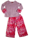 Up Past 8 by Sara's Prints - Big Girls' Long Sleeve Fluffy Pajamas