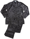 Majestic International - Mens Long Sleeve Satin Pajamas