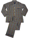 Majestic International - Mens Long Sleeve Broadcloth Pajamas