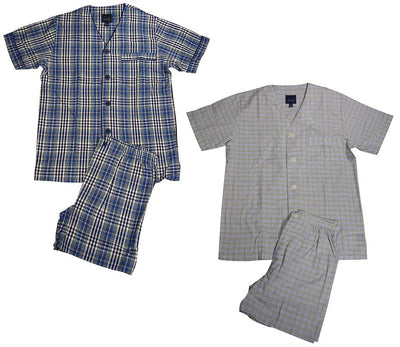 Majestic International Mens Short Sleeve and Shorts Loungewear Pajama Set, 36811