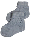 Tic Tac Toe - Baby Boys Tuck Stitch Bootie Sock