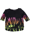 Flowers by Zoe - Girls 3/4 Sleeve Sweatshirt - 8 Colors and Styles