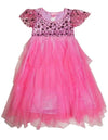 Lipstik Girls Short Sleeve Party Dress