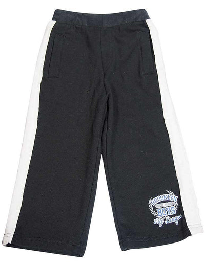 Wild Mango Toddler and Boys Sizes 2T - 10 - Fashion Varsity Sweatpants, 32042