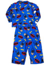 Toddler Boys Batman Long Sleeve 2 Piece Flame Resistant Pajamas Set, 33744