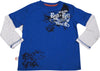 Wild Mango Boys Sizes 4 - 10 Long Sleeve Cotton Fashion T-Shirt Tee Shirt Top, 32057